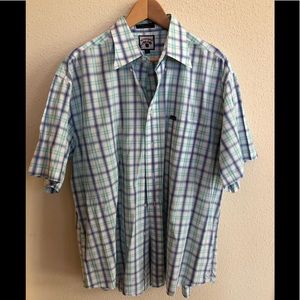 Faconnable striped button up